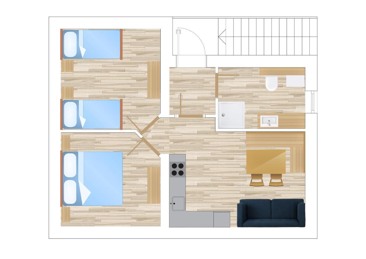 Apartma Ana Ida Srpenica Exterior foto